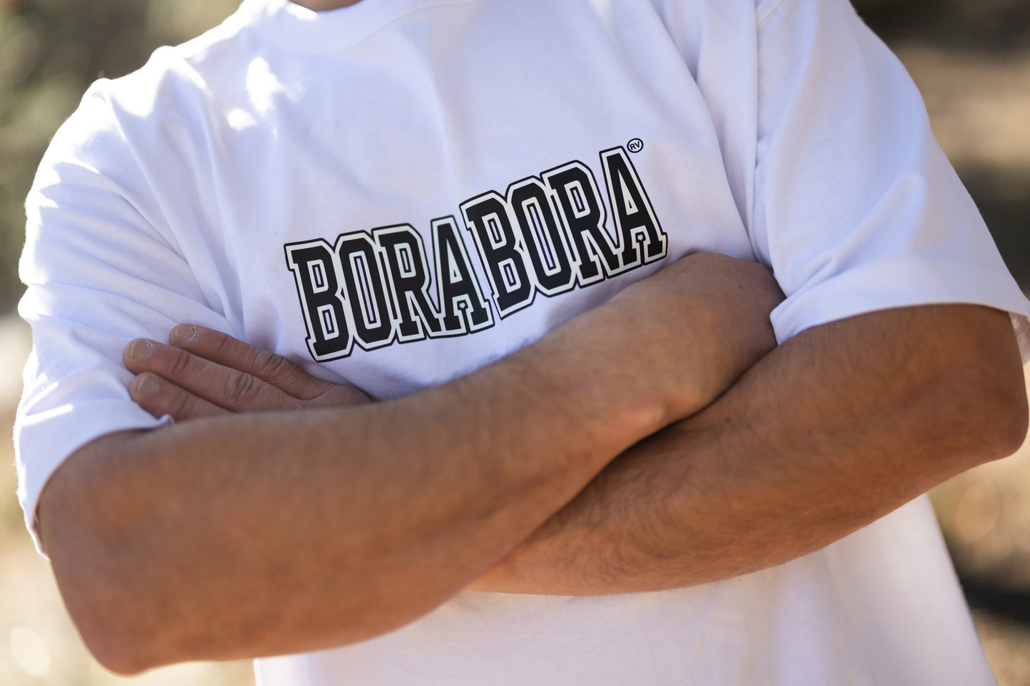 Bora Bora Street Tee - Classic Fit White